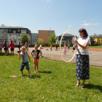 Paní vychovatelky uspořádaly pro žáky ŠD IV a  ŠK Den dětí