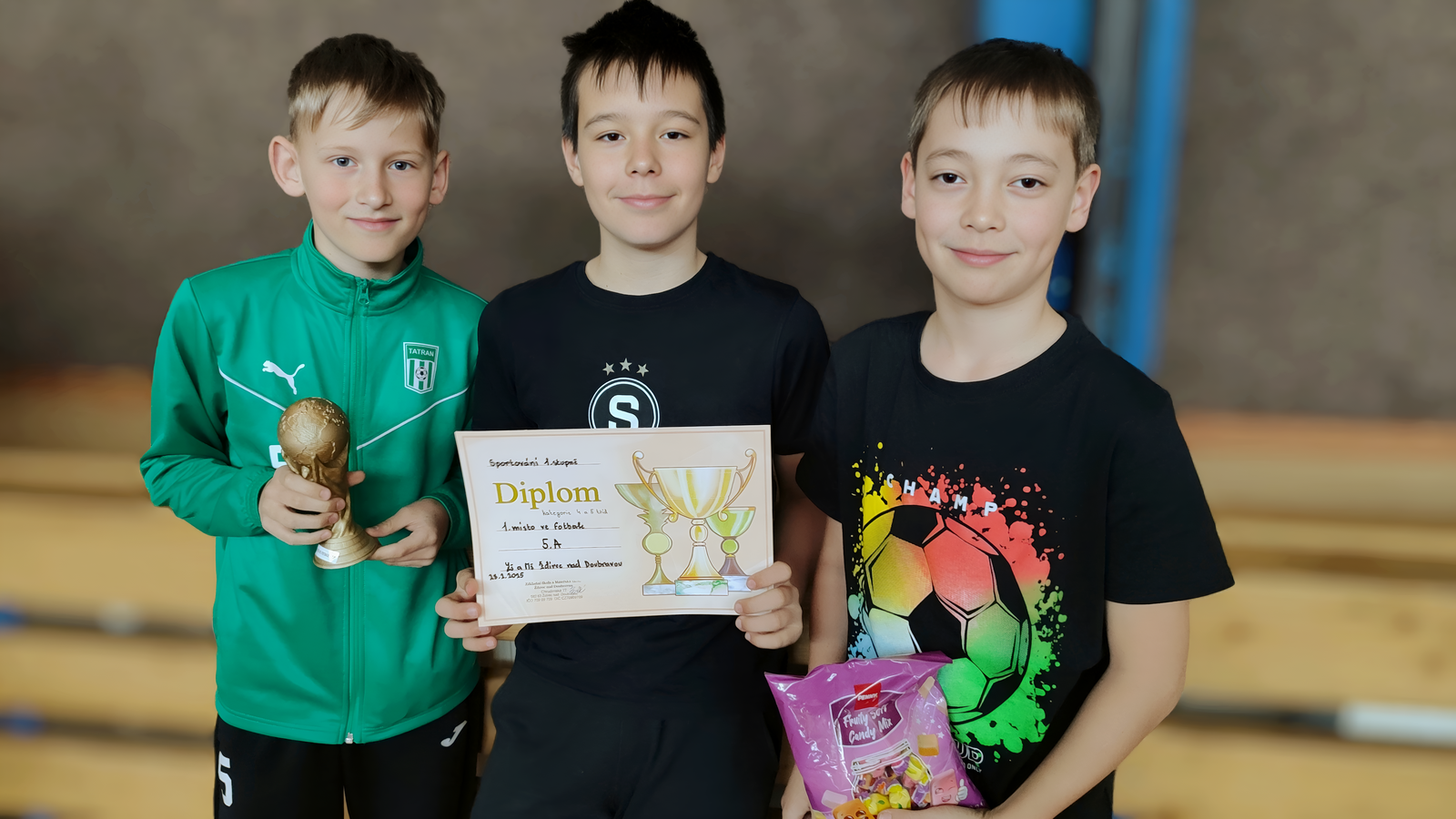 Zimní sportování 1. stupně