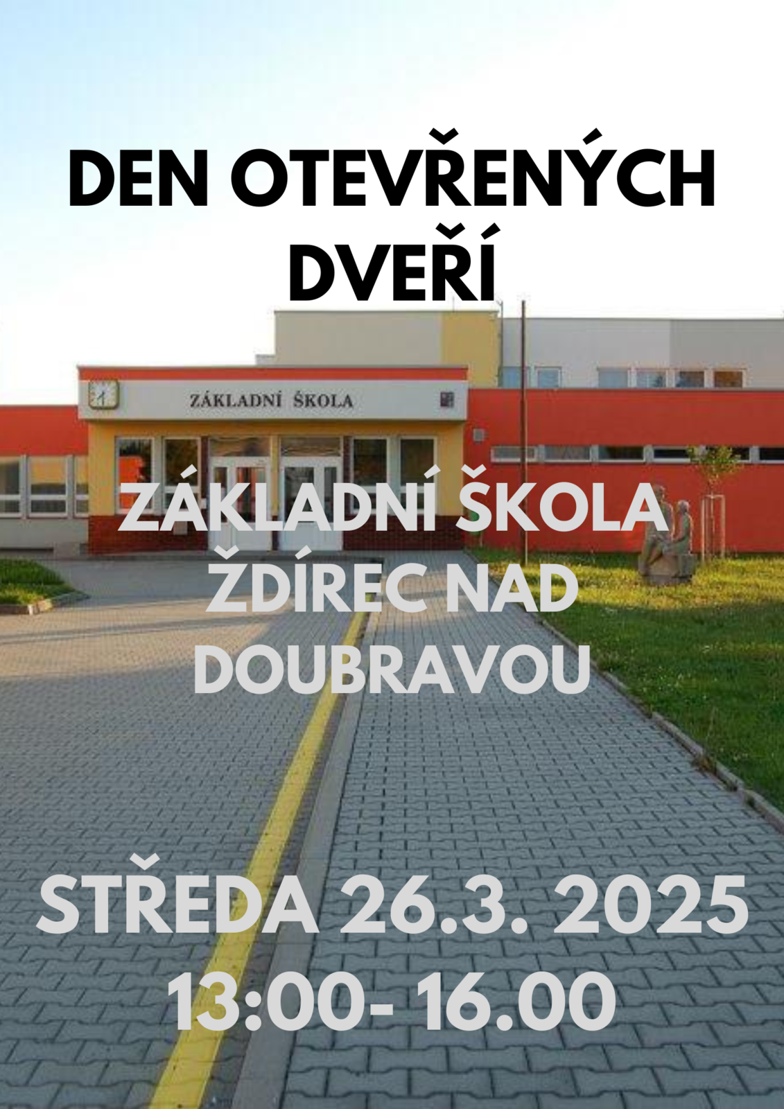 Den otevřených dveří základní školy